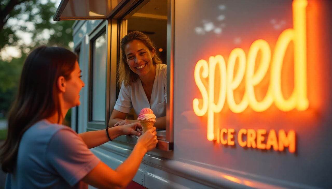 Speed ice cream truck story