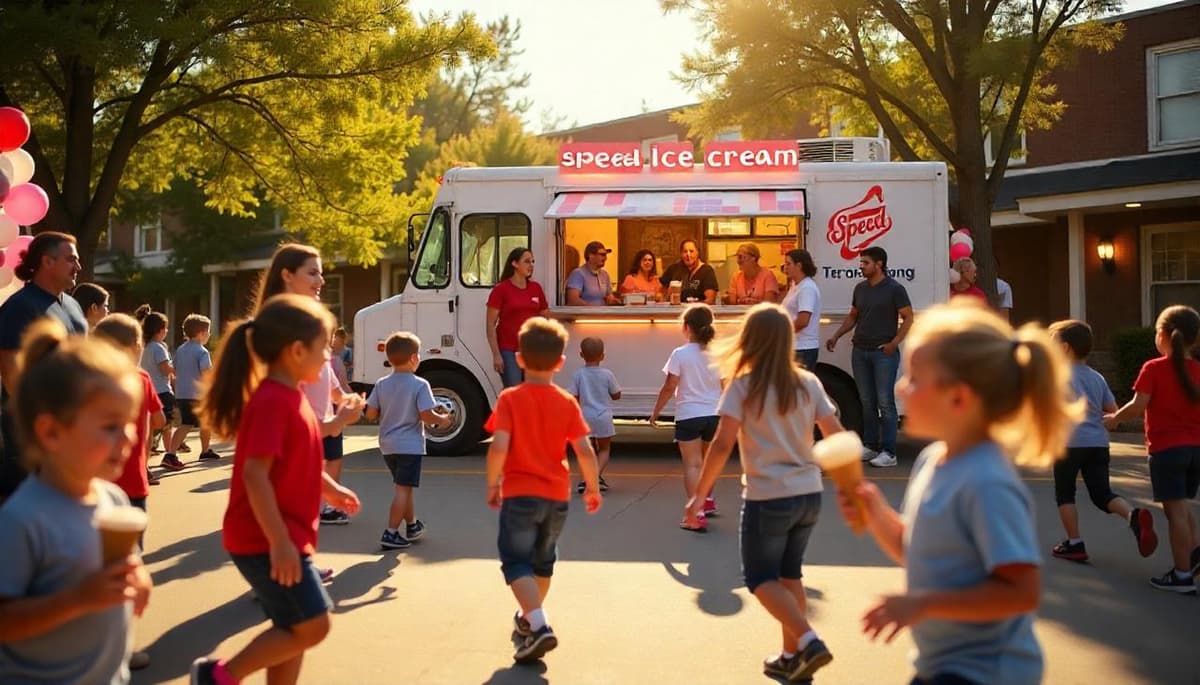 Speed Ice Cream Truck School Treats Sweeten school events in MA, RI, and NH